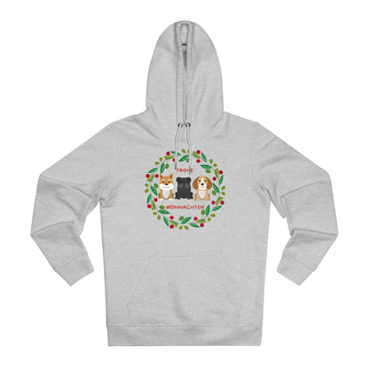 Cruiser Hoodie "Frohe Weihnachten" Farbe: Grau| Pawzlove