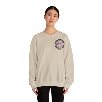 Heavy Blend™ Crewneck Sweatshirt "Cool Dog Mom"