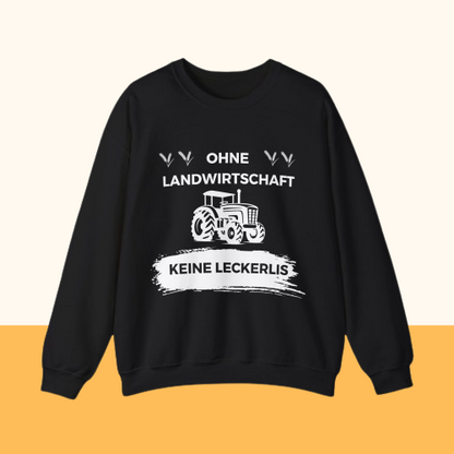 Heavy Blend™ Crewneck Sweatshirt "Ohne Landwirtschaft keine Leckerlis"