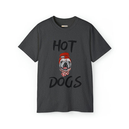 Ultra Baumwolle T-Shirt "HOT DOGS"