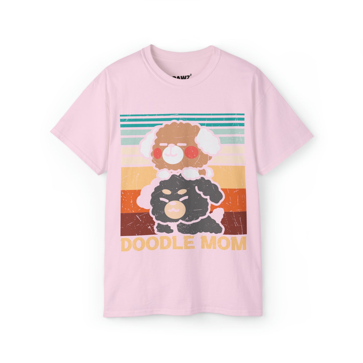 Ultra Baumwolle T-Shirt "DOODLE MOM"