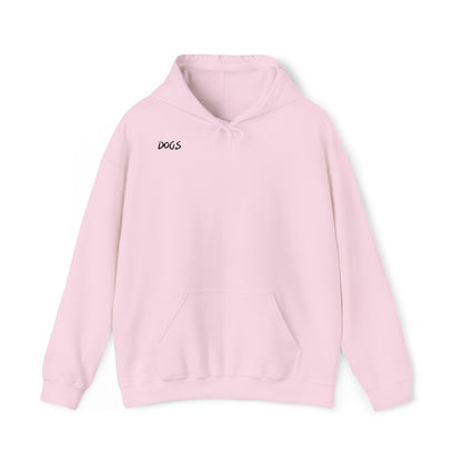 Hooded Sweatshirt "Dogs" Farbe: Pink| Pawzlove