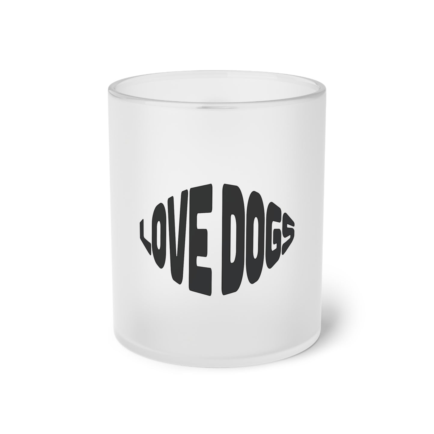 Milchglas "LOVE DOGS" Größe: 11oz| Pawzlove