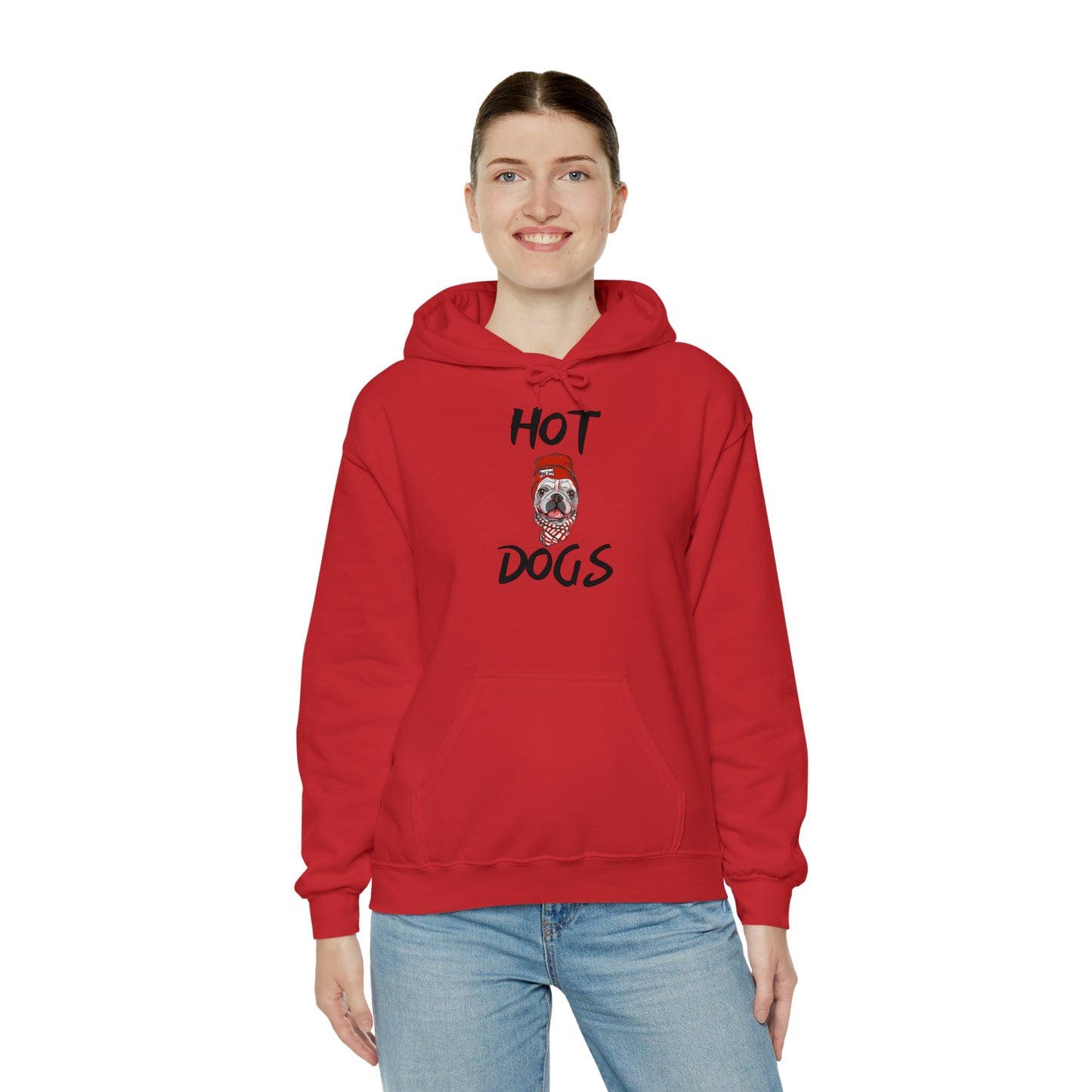 Hooded Sweatshirt "HOT DOGS"