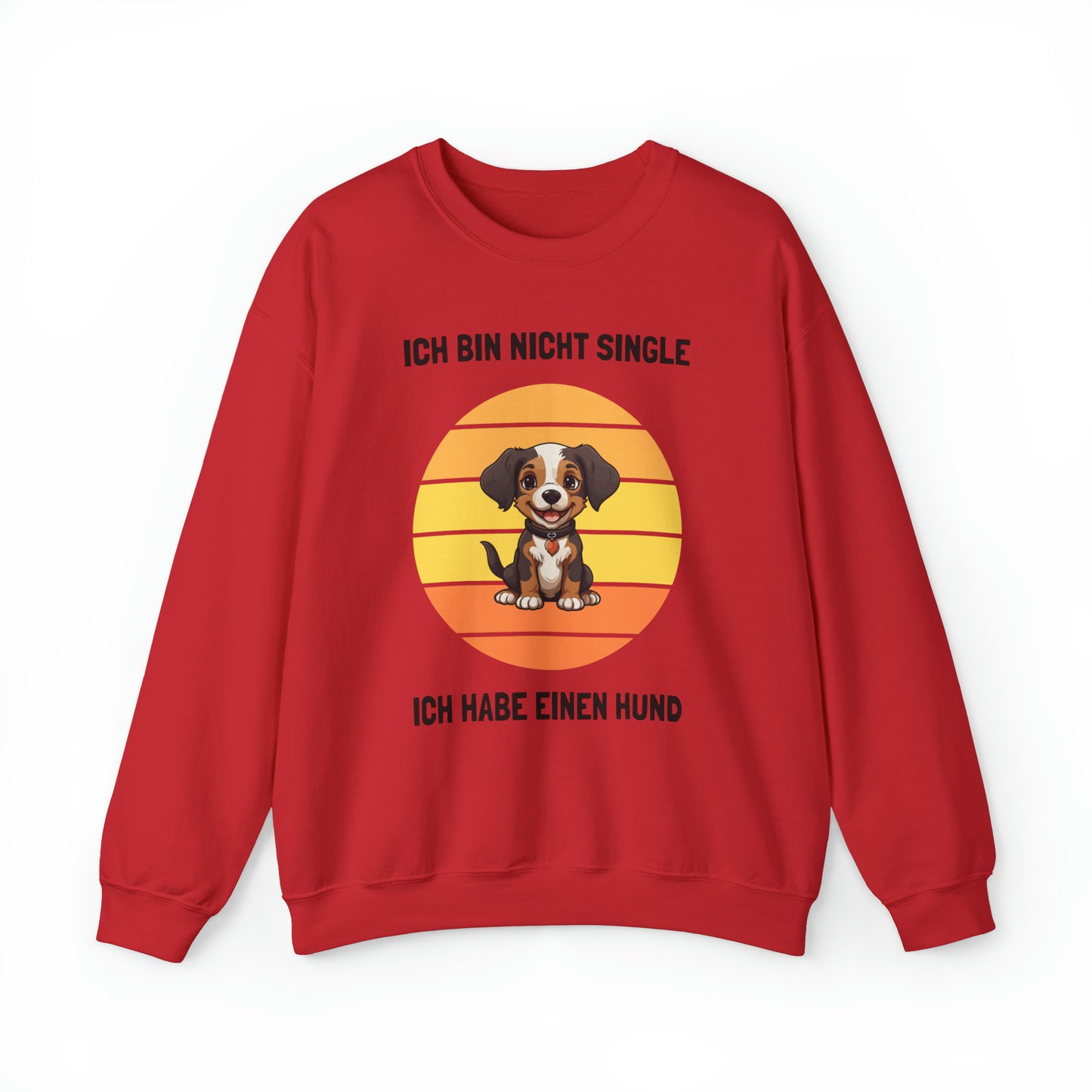 Heavy Blend™ Crewneck Sweatshirt "Ich bin nicht Single"