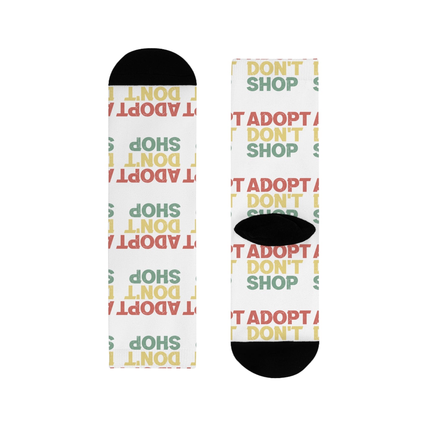 Socken "Adop't don't shop" Size: S| Pawzlove