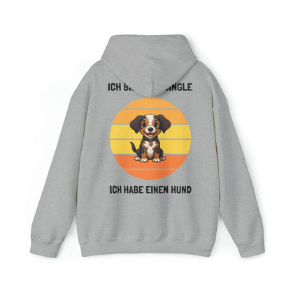 Heavy Blend™ Hooded Sweatshirt "Ich bin nicht Single"