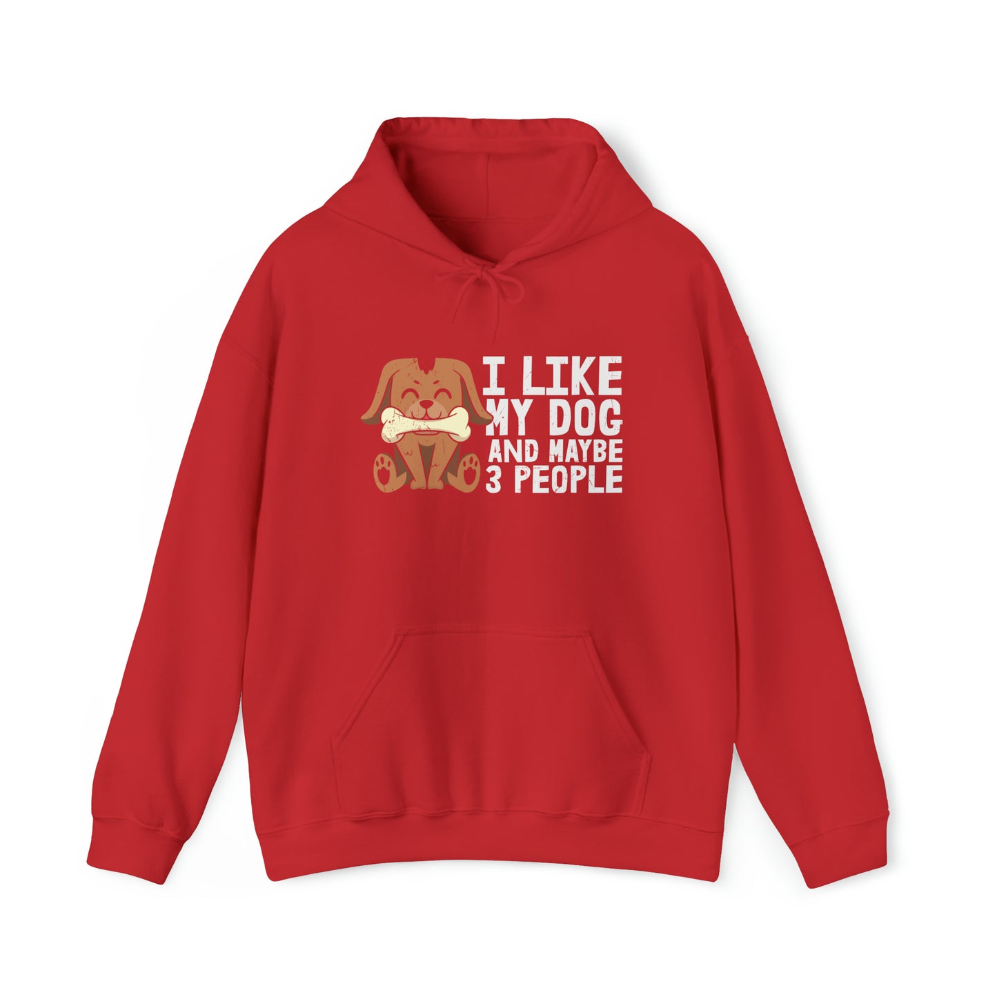 Heavy Blend™ Hooded Sweatshirt "I like my Dog"