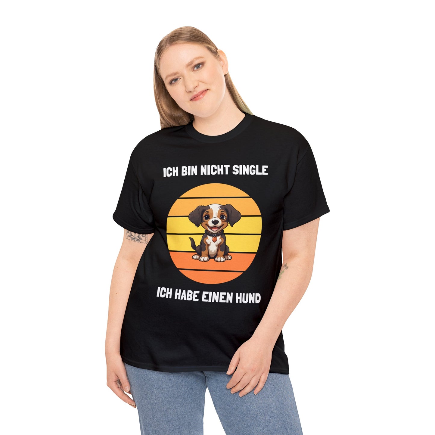 Ultra Baumwolle T-Shirt "Ich bin nicht Single"