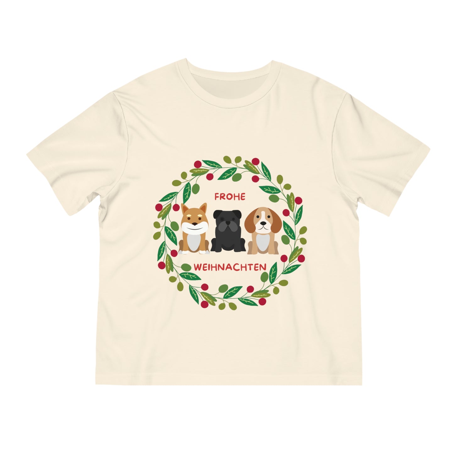 Fuser T-Shirt "Frohe Weihnachten"