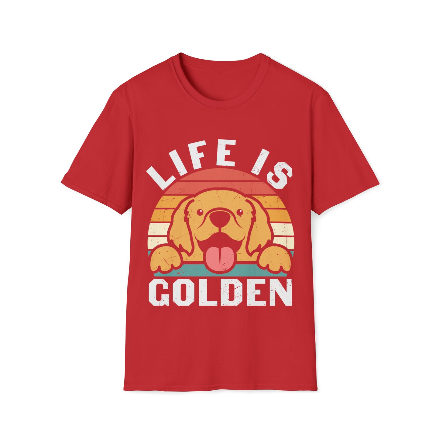 Softstyle T-Shirt "Life is Golden"