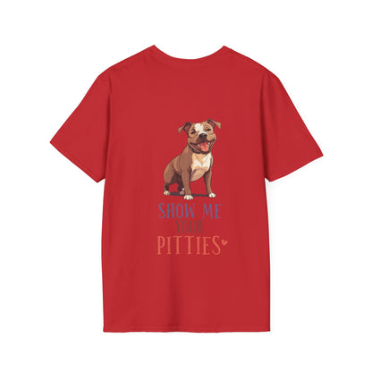 Backprint Softstyle T-Shirt "Pitties"