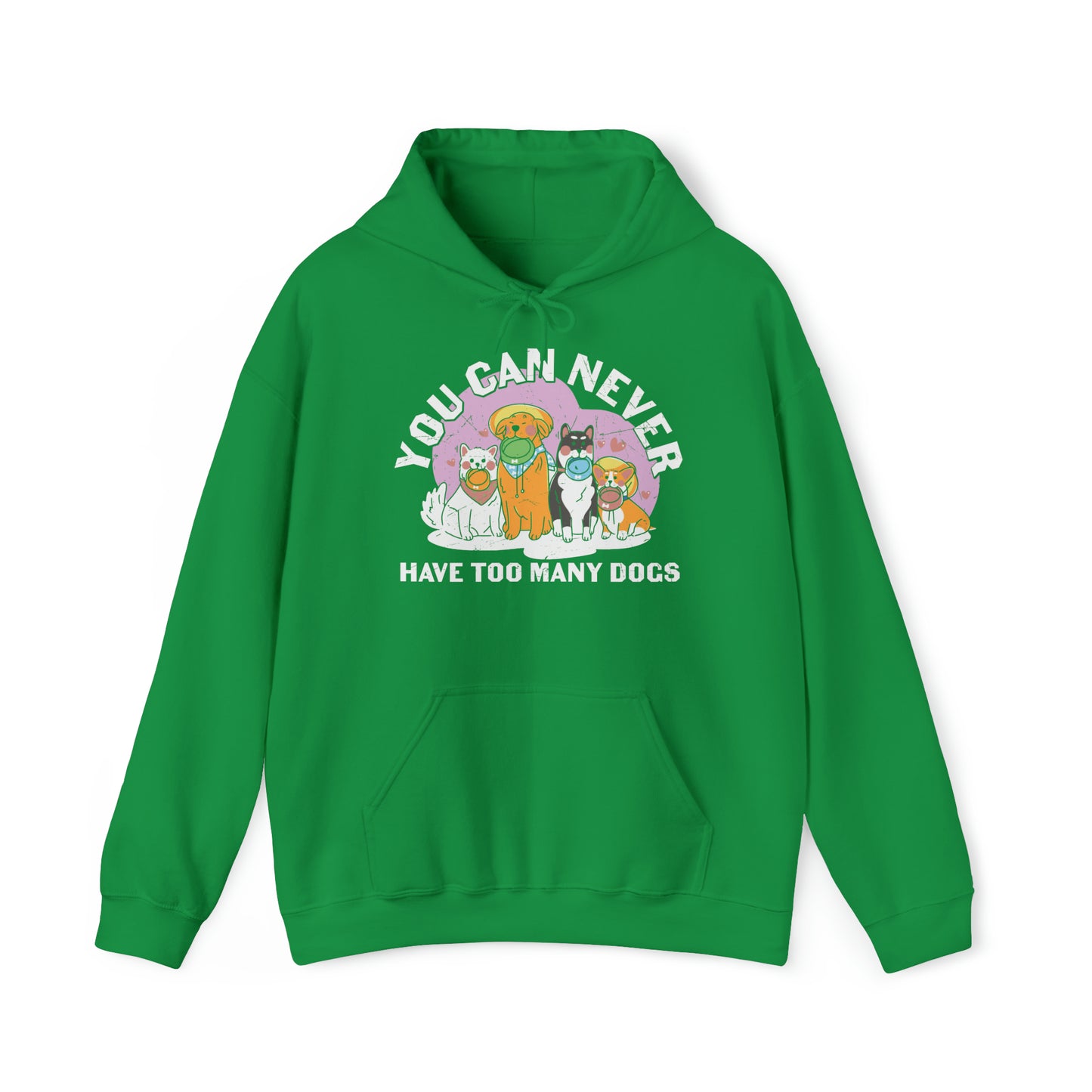 Heavy Blend™ Hooded Sweatshirt "Many Dogs"