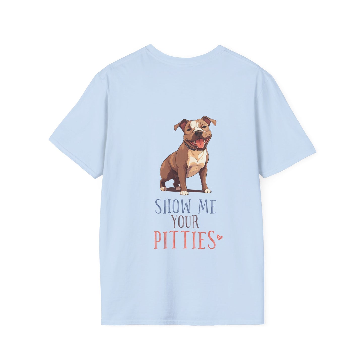 Backprint Softstyle T-Shirt "Pitties"