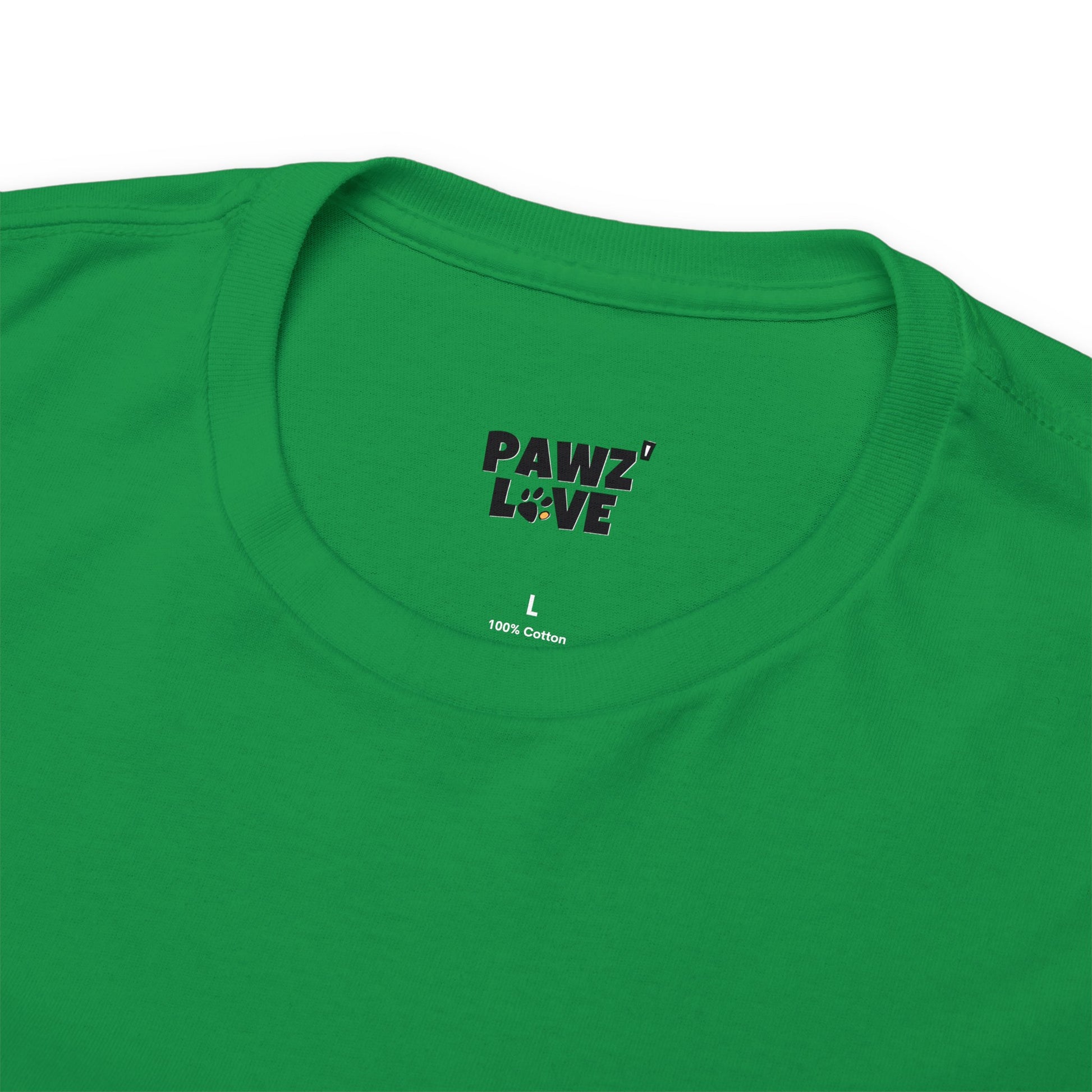 Baumwolle T-Shirt "Keep calm" Farbe: Blau| Pawzlove