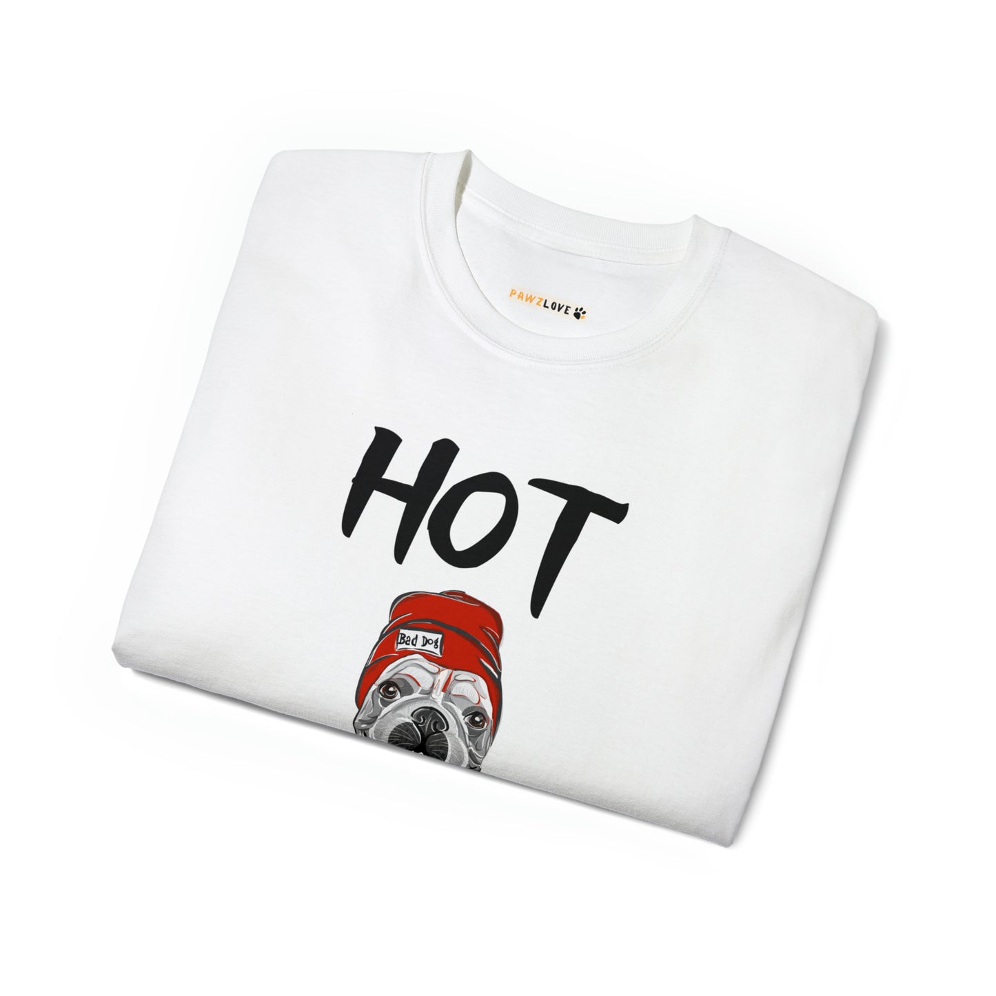 Ultra Baumwolle T-Shirt "HOT DOGS"