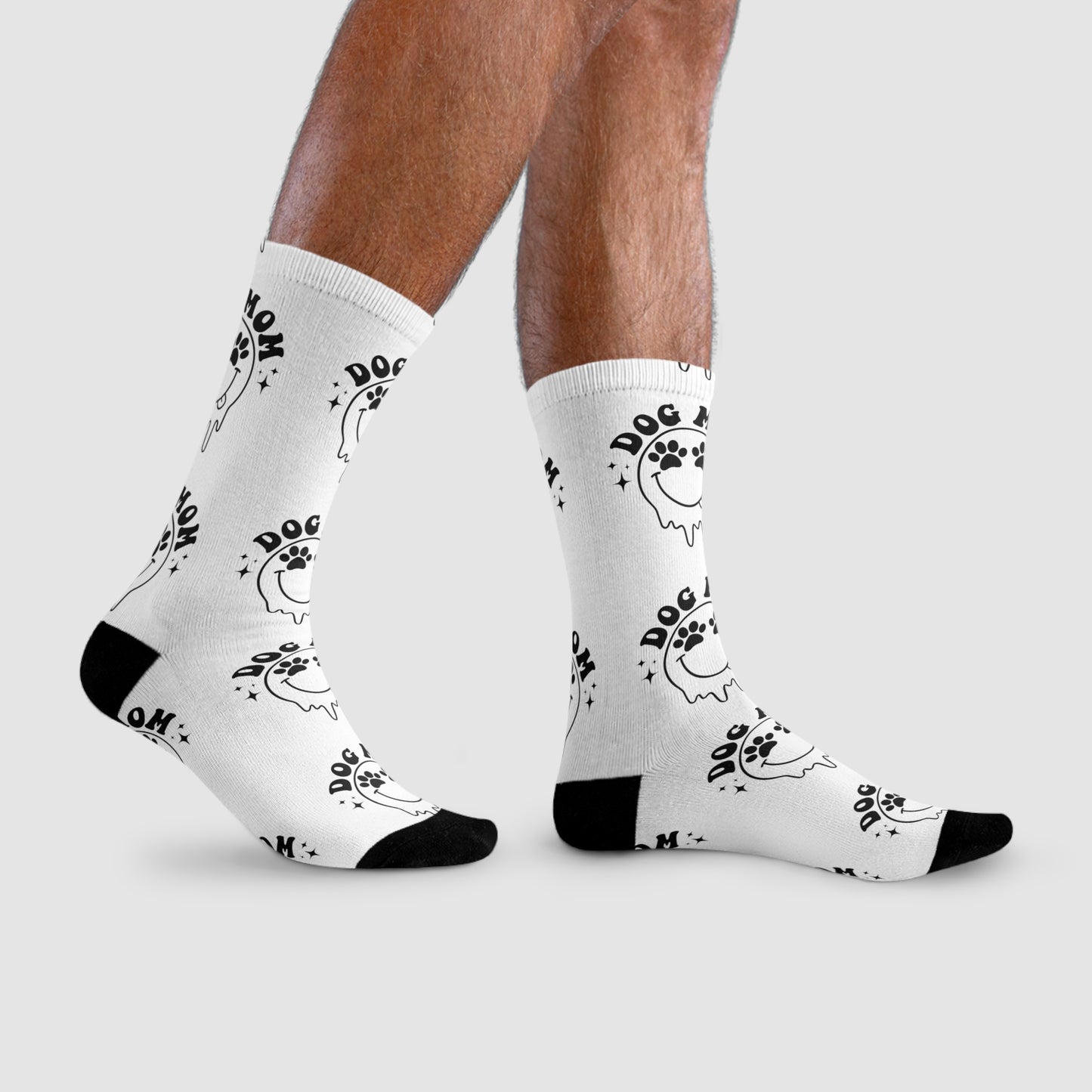 Socken "CRAZY DOG MOM" Size: L| Pawzlove