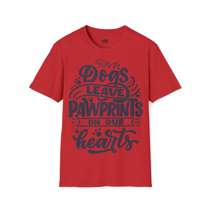 Softstyle T-Shirt "Pawprints"