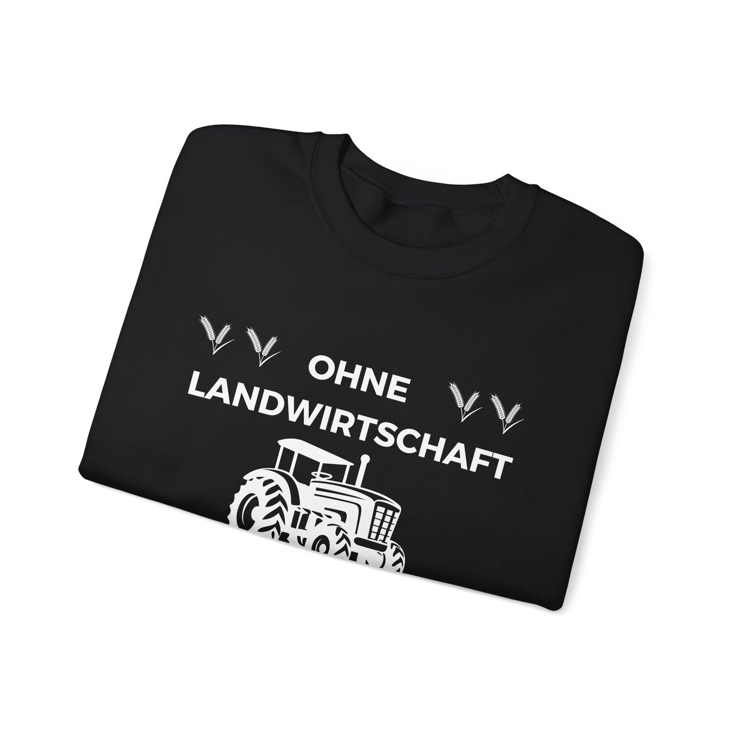 Heavy Blend™ Crewneck Sweatshirt "Ohne Landwirtschaft keine Leckerlis"