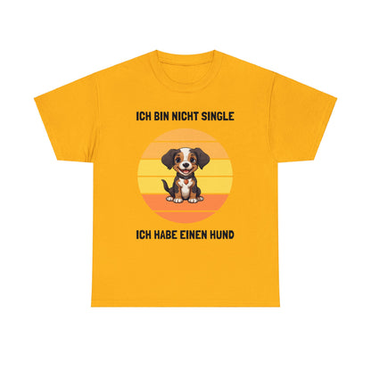 Ultra Baumwolle T-Shirt "Ich bin nicht Single"