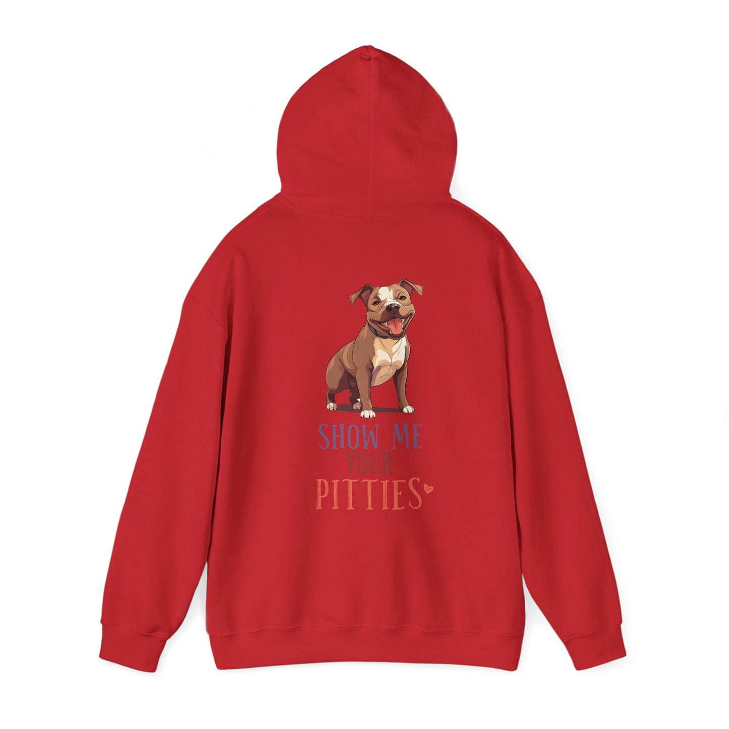 Backprint Heavy Blend™ Hooded Sweatshirt "Pitties"