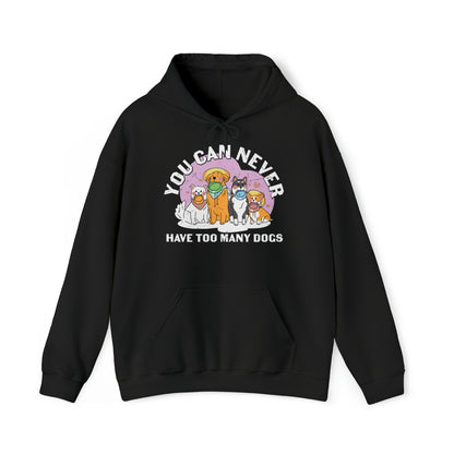 Heavy Blend™ Hooded Sweatshirt "Many Dogs"