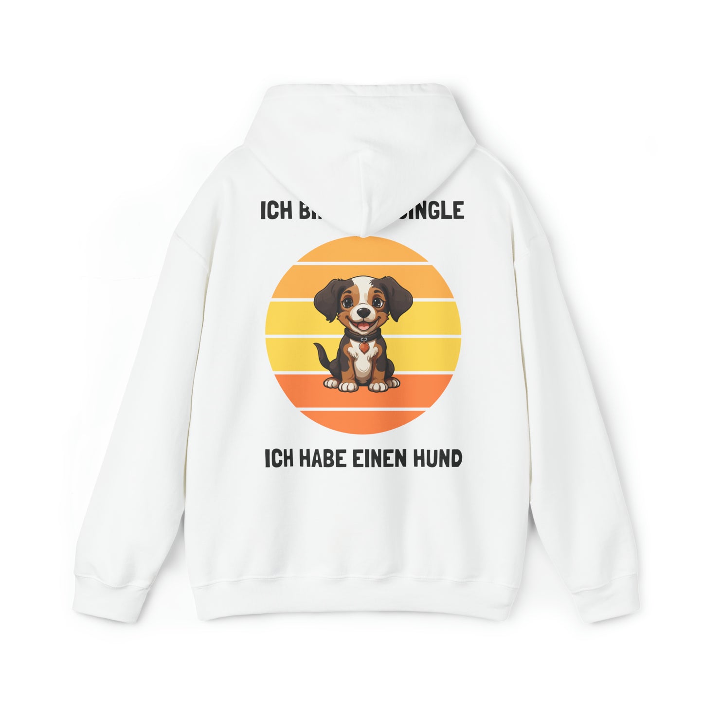 Heavy Blend™ Hooded Sweatshirt "Ich bin nicht Single"