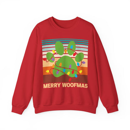 Heavy Blend™ Crewneck Sweatshirt "Merry Woofmas"