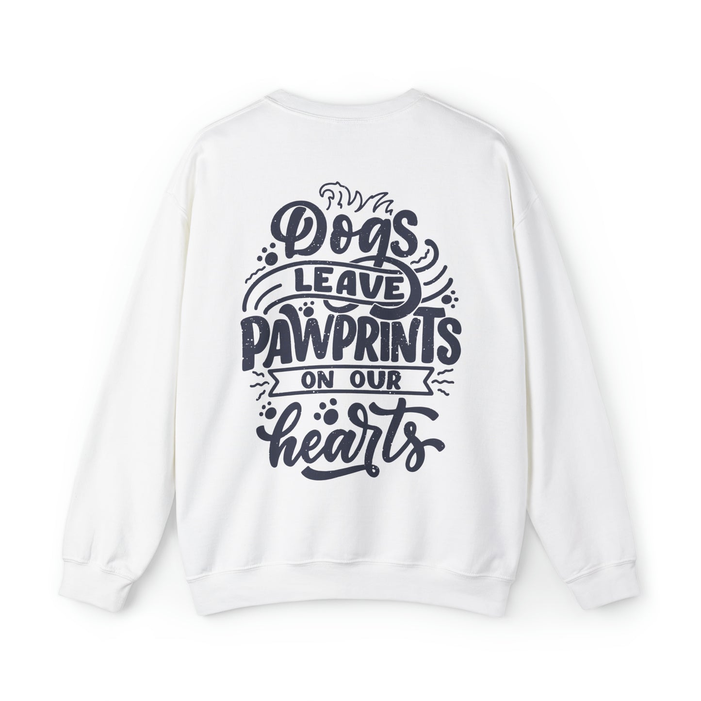 Heavy Blend™ Crewneck Sweatshirt "Pawprints"