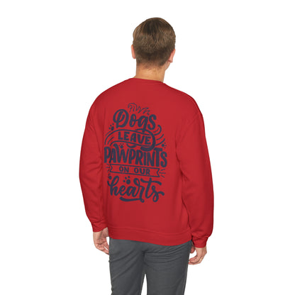 Heavy Blend™ Crewneck Sweatshirt "Pawprints"