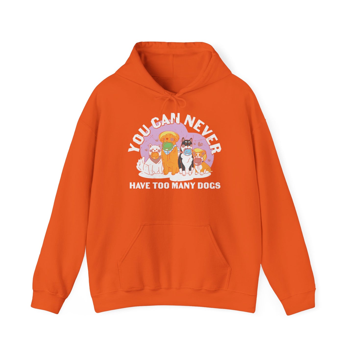 Heavy Blend™ Hooded Sweatshirt "Many Dogs"