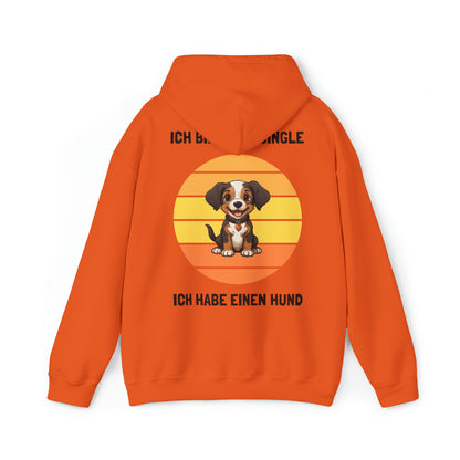 Heavy Blend™ Hooded Sweatshirt "Ich bin nicht Single"