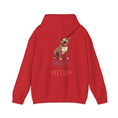 Backprint Heavy Blend™ Hooded Sweatshirt "Pitties"