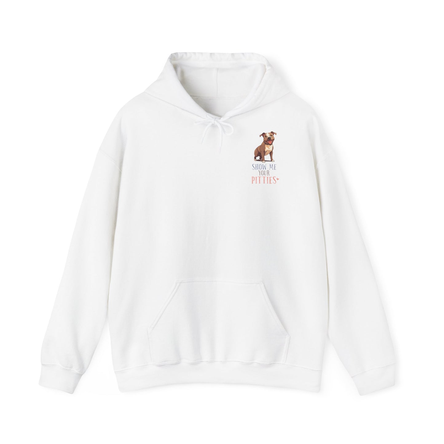 Backprint Heavy Blend™ Hooded Sweatshirt "Pitties"