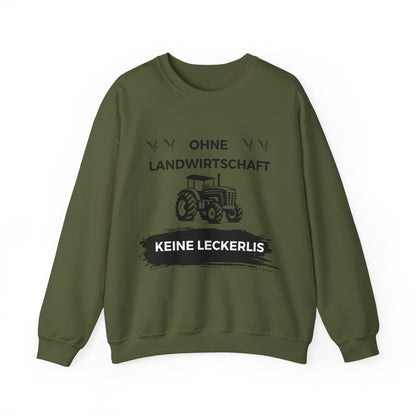 Heavy Blend™ Crewneck Sweatshirt "Ohne Landwirtschaft keine Leckerlis"