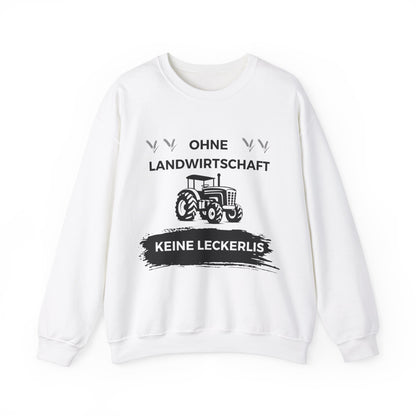 Heavy Blend™ Crewneck Sweatshirt "Ohne Landwirtschaft keine Leckerlis"