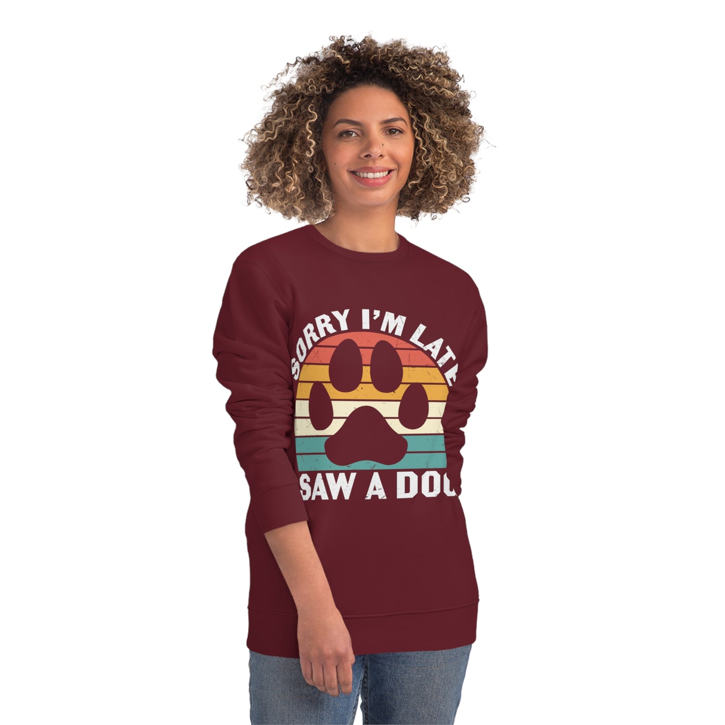 Changer Sweatshirt "I saw a Dog" Farbe: Schwarz| Pawzlove