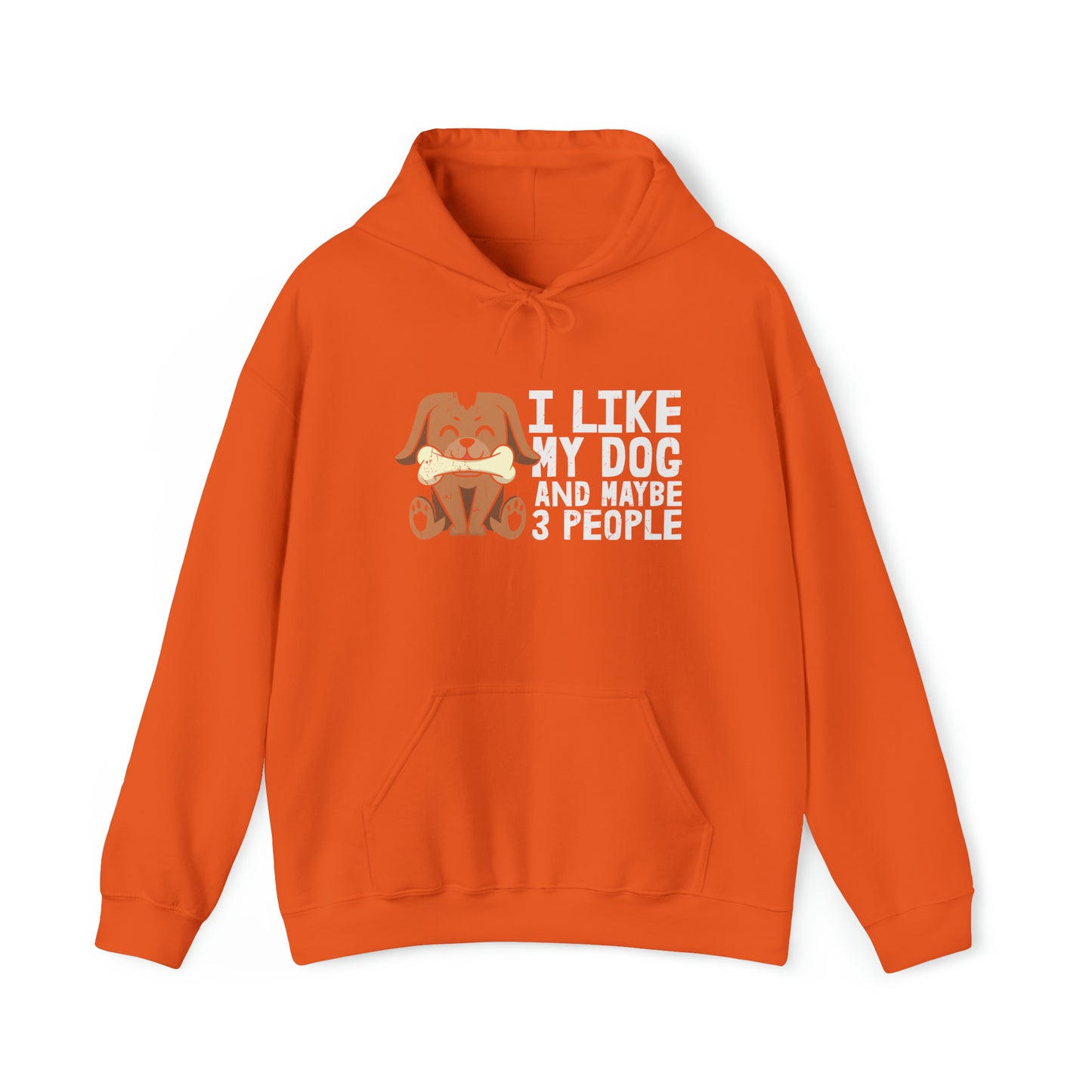 Heavy Blend™ Hooded Sweatshirt "I like my Dog"