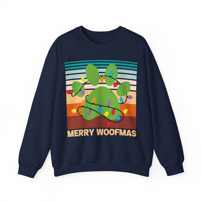 Heavy Blend™ Crewneck Sweatshirt "Merry Woofmas"