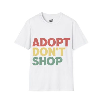 Softstyle T-Shirt "Adopt don't shop"