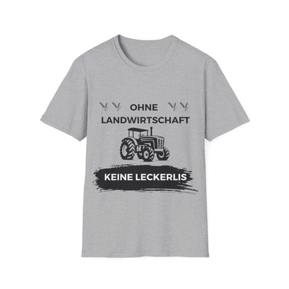 Softstyle T-Shirt "Ohne Landwirtschaft keine Leckerlis"