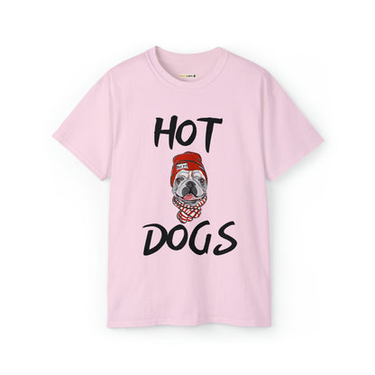 Ultra Baumwolle T-Shirt "HOT DOGS"