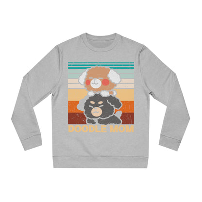 Changer Sweatshirt "DOODLE MOM" Farbe: Grau| Pawzlove