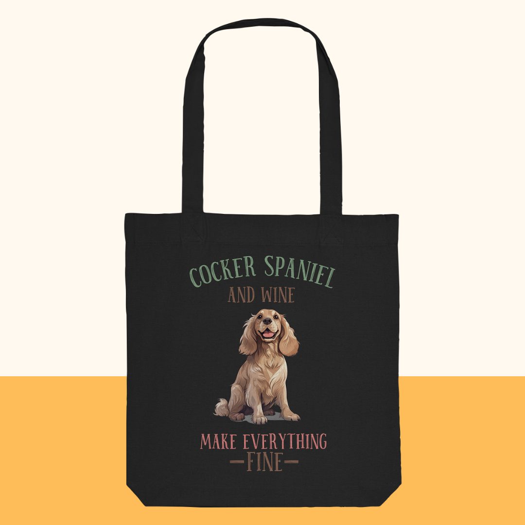 Klassische Tragetasche "Cocker Spaniel"