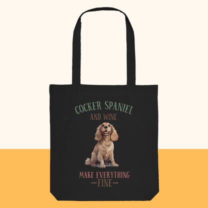 Klassische Tragetasche "Cocker Spaniel"