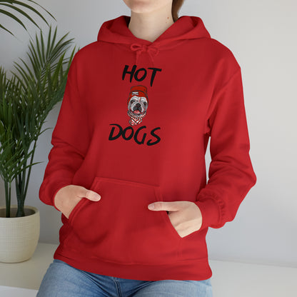 Hooded Sweatshirt "HOT DOGS"