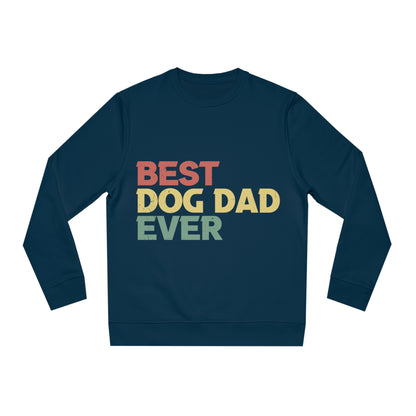 Changer Sweatshirt "Best Dog Dad ever" Farbe: Dunkelblau| Pawzlove