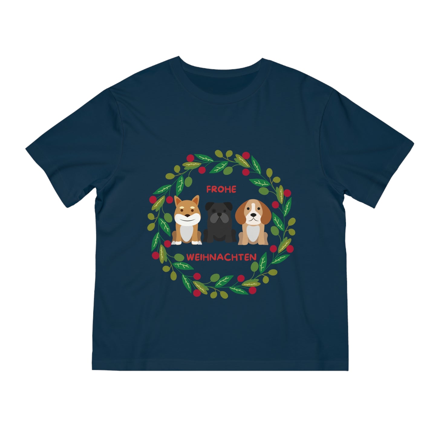 Fuser T-Shirt "Frohe Weihnachten"