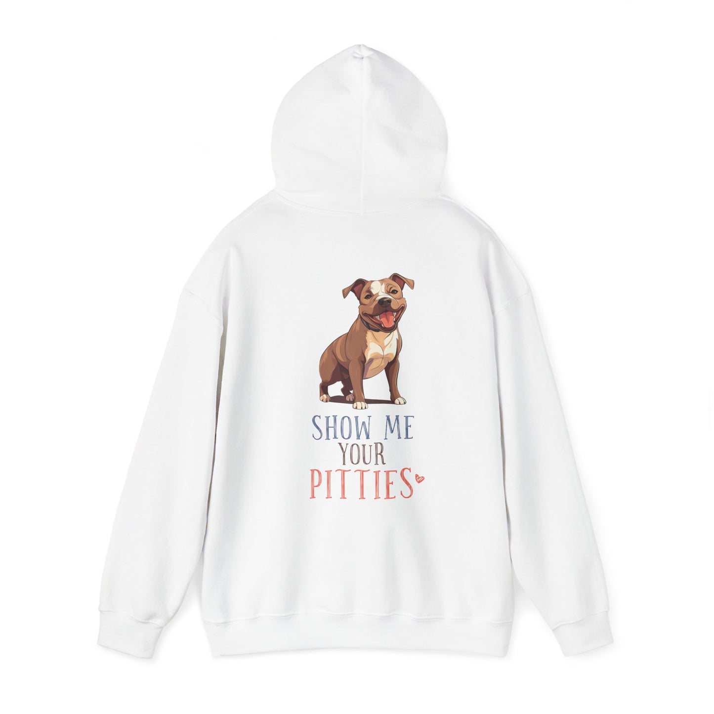 Backprint Heavy Blend™ Hooded Sweatshirt "Pitties"