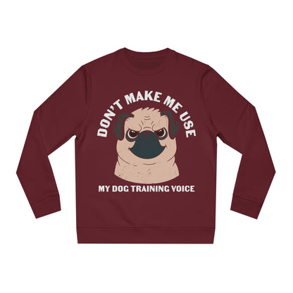 Changer Sweatshirt "Dog Training" Farbe: Burgundrot| Pawzlove